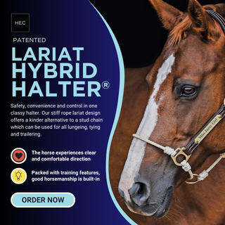 Leather Lariat Hybrid Halter®