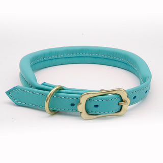 Soft Padded Leather Dog Collar