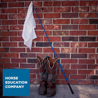 retractible horsemanship flag