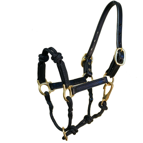 Mini Horse Halters in Leather
